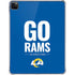 NFL Los Angeles Rams Team Motto iPad Pro 11in (2024) Clear Case